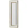 Image de Miroir en verre or 30x3 h90 cm