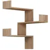 Image de Etagère effet bois beige 60x90h60 cm