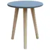 Image de Table basse scandinave gris et marron
