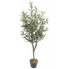 Image de Plante artificielle Olivier en pot, H 120 cm