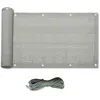 Image de Ecran brise-vue de balcon 0,9x5 m en hdpe gris