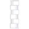 Image de Bibliothèque étagère avec 6 étagères blanc