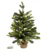 Image de Sapin artificiel H 60 cm avec 50 LED vert