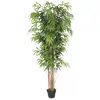 Image de Plante artificielle Bambou en pot, H 180 cm