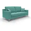 Image de Canapé en tissu imperméable antitache 166 cm vert