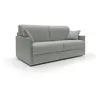 Image de Canapé lit convertible en tissu imperméable 189 cm gris