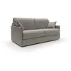 Image de Canapé lit convertible en tissu imperméable 189 cm taupe