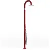 Image de Arkema - FUNNY YIN T345 douche extérieure avec douchette - eau froide et chaude - Rouge rubis