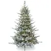 Image de Sapin de Noël enneigé, 180 cm de haut
