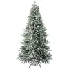 Image de Sapin de Noël artificiel enneigé, 240 cm de haut