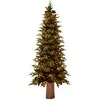 Image de Sapin de Noël artificiel avec LED, 240 cm de haut