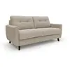Image de Canapé lit convertible en tissu imperméable 168 cm beige