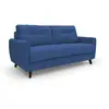 Image de Canapé lit convertible en tissu imperméable 168 cm bleu