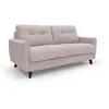 Image de Canapé lit convertible en tissu imperméable 188 cm rose