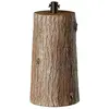 Image de Socle de sapin de Noël en résine effet naturel H 55 cm ø 30 cm