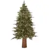 Image de Sapin de Noël avec LED intégrées, en PE avec effet réaliste, 240 cm