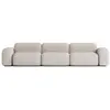 Image de Canapé Modulable 5 places en Tissu Beige
