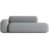 Image de Canapé 2/3 places Tissu Gris Foncé