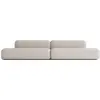 Image de Canapé Modulable 6 places en Tissu Beige