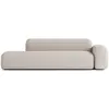 Image de Canapé 3/4 places tissu beige