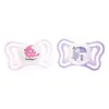 Image de Chicco Physio Light Sucette Silicone +2m Rose Lot de 2