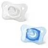 Image de Chicco Physio Forma Mini Soft Sucette Physiologique +0m Bleu Lot de 2
