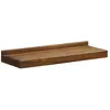 Image de Étagère murale en bois marron L 75 cm