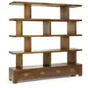 Image de Bibliothèque en bois marron, H 160 cm