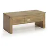 Image de Table basse relevable en bois marron L 110 cm