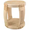 Image de Table basse en rotin beige Ø 44 cm