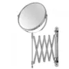 Image de Miroir mural grossissant x2 double face avec bras