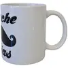 Image de Tasse blanche en céramique mustache gracias 0.3 litre
