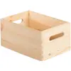 Image de Caisse en bois de rangement 30 x 20 x 14 cm