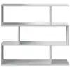 Image de Étagère basse de 3 niveaux L110 x H97cm - Blanc