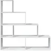 Image de Etagère escalier 7 cases l145cm x h145cm - blanc