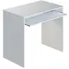 Image de Bureau avec tablette extractible l90cm x h79cm - blanc