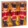Image de Set de 3 décorations de noël soldats rouges casse-noisette - 13cm
