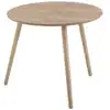 Image de Table basse ronde en bois MDF