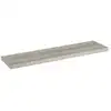 Image de Étagère murale tablette en bois MDF gris L100cm