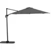 Image de Tissu de remplacement pour parasol 300cm rond Gris