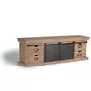 Image de Meuble tv style industriel avec aluminium