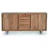 Image de Buffet en bois d'acacia et métal