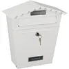 Image de Boîte aux lettres acier classique blanche