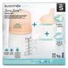 Image de Suavinex Biberon Pack Zerø Zerø Débit Moyen 180ml