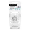 Image de Suavinex Tétine Anatomique Silicone SX Pro Débit M +6m Lot de 2