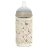 Image de Suavinex Biberon Verre 240ML Tétine SXPro M Wonderland Liberty Beige