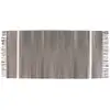Image de Tapis en coton gris 60x120 cm