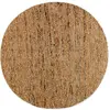 Image de Tapis en jute et laine 120 cm diam.