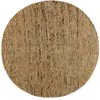 Image de Tapis en jute et laine 240 cm diam.