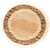 Image de Tapis en jute, laine et coton 120 cm diam.